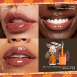 Nyx professional makeup Duck Plump Lip Gloss Apjomu piešķirošs lūpu spīdums 01 Clearly Spicy