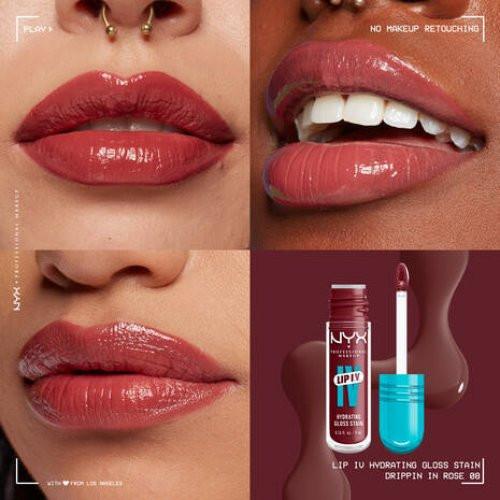Nyx professional makeup Lip IV Hydrating Gloss Stain Lūpu spīdums 5ml