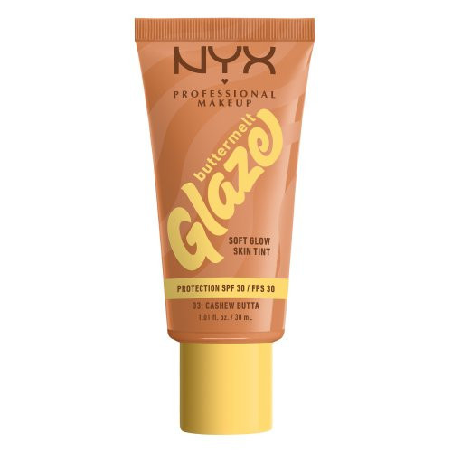 Nyx professional makeup Buttermelt Glaze Soft Glow Skin Tint SPF30 Grima bāze 30ml