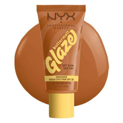 Nyx professional makeup Buttermelt Glaze Soft Glow Skin Tint SPF30 Grima bāze 30ml