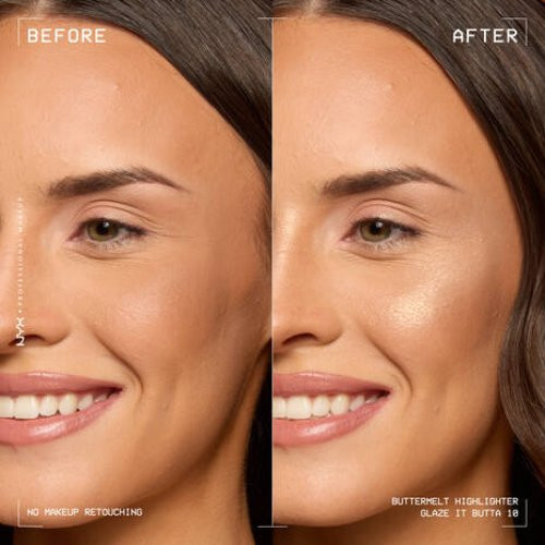 Nyx professional makeup Buttermelt Highlighte Izgaismojošs līdzeklis 5g