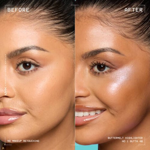 Nyx professional makeup Buttermelt Highlighte Izgaismojošs līdzeklis 5g