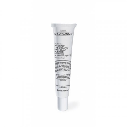 My.Organics Skin Scalp Purified Enzimātiska galvas ādas pīlinga metode ar nīmu un saulespuķēm 15ml