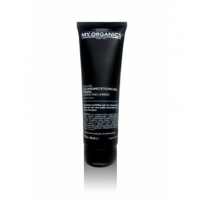 My.Organics Styling Gel Strong Stipras fiksācijas matu želeja ar mandelēm un linu sēklām 250ml