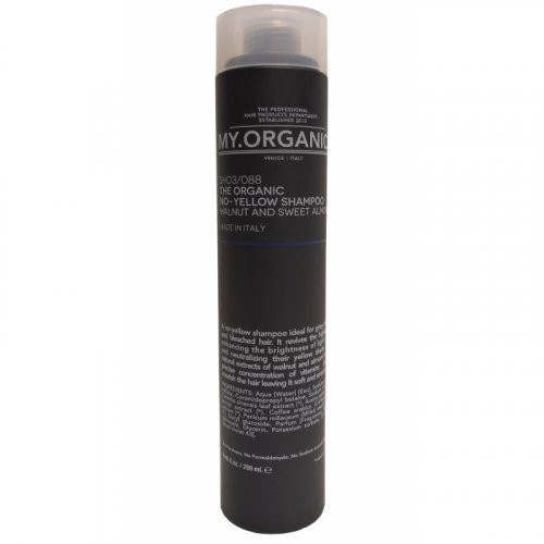 My.Organics No- Yellow Shampoo Šampūns neitralizējošs dzeltenos toņus 250ml