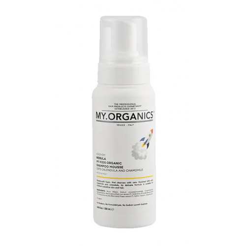 My.Organics My.Kids Organic Shampoo Mousse Bērnu šampūns/putas ar auzām, kliņģerītēm un kumelītēm 250ml