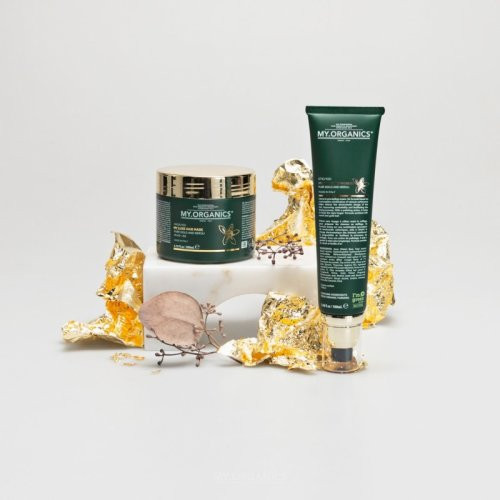 My.Organics My.Luxe Leave-In Cream Pure Gold and Neroli Nenomazgājams matu krēms 100ml