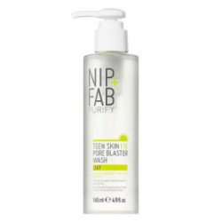 NIP + FAB Teen Skin Fix Pore Blaster Wash Day Sejas mazgāšanas līdzeklis problemātiskai ādai 145ml