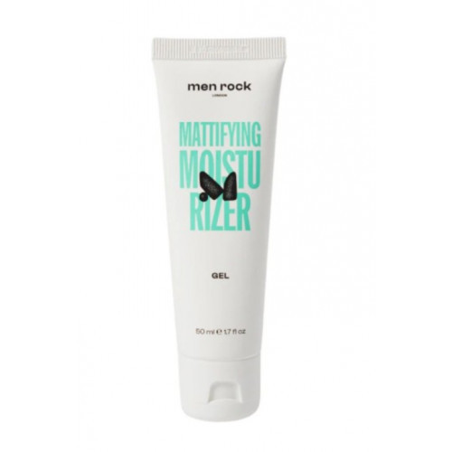 Men Rock Mattifying Moisturizer Gel With Niacinamide Matējošs mitrinošs sejas gels ar niacinamīdu 50ml