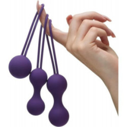 So Divine Sensual Kegel Balls Training Set Vaginālās bumbiņas 3 gab.