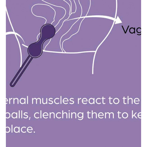 So Divine Sensual Kegel Balls Training Set Vaginālās bumbiņas 3 gab.