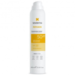 Sesderma Repaskin Transparent Spray SPF50 Saules aizsargsprejs ķermenim 200ml