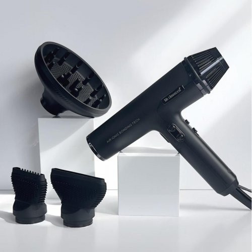 HH Simonsen Nano Ion Dryer Matu fēns + matu suka DĀVANA 1 gab.