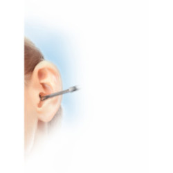 Quies Steel Ear Cleaner Atkārtoti lietojams metāla ausu tīrīšanas uzgalis 1 gab.