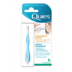 Quies Soft Ear Cleanser Atkārtoti lietojams plastmasas ausu tīrīšanas uzgalis 1 gab.