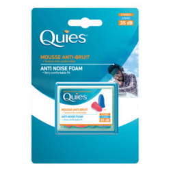 Quies Protective Ear Plugs Aizsargājoši ausu aizbāžņi, kas izgatavoti no poliuretāna putām 2 pāri
