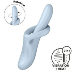 Satisfyer Heat Flex 4 Vibrators Blue