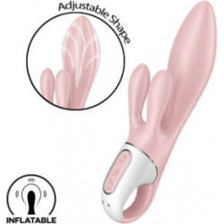 Satisfyer Air Pump Bunny 3 Vibrators Pink