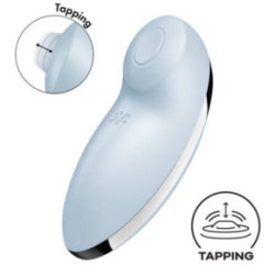 Satisfyer Tap and Climax 2 Vibrator Klitora vibrators - stimulators Blue
