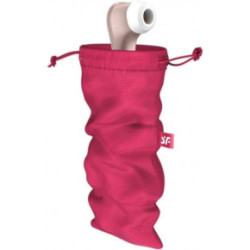 Satisfyer Treasure Bag Pink Seksa rotaļlietu uzglabāšanas maisiņš M