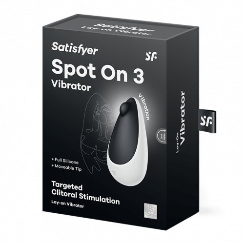 Satisfyer Spot On 3 Lay-On Vibrator Klitora stimulators Black