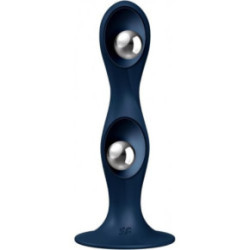Satisfyer Double Ball-R Anālais un vaginālais vibrators Blue
