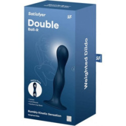 Satisfyer Double Ball-R Anālais un vaginālais vibrators Blue