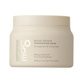 Schwarzkopf Professional BlondMe Bond Repair Nourishing Mask Barojoša matu maska 200ml