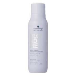 Schwarzkopf Professional BlondMe Bond Repair Purple Conditioner Dzeltenos toņus neitralizējošs kondicionieris 250ml