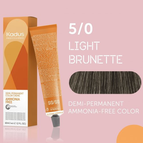 Kadus Professional Demi Permanent Ammonia Free Color Matu krāsa bez amonjaka 60ml