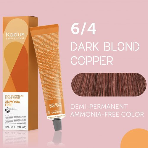 Kadus Professional Demi Permanent Ammonia Free Color Matu krāsa bez amonjaka 60ml