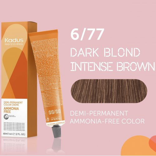 Kadus Professional Demi Permanent Ammonia Free Color Matu krāsa bez amonjaka 60ml