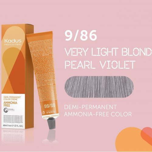 Kadus Professional Demi Permanent Ammonia Free Color Matu krāsa bez amonjaka 60ml
