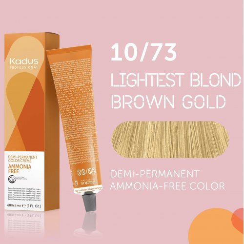 Kadus Professional Demi Permanent Ammonia Free Color Matu krāsa bez amonjaka 60ml