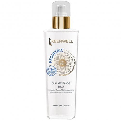 Keenwell Sun Attitude Pediatric Multi Protective Fluid SPF50 Saules aizsargkrēms bērniem 200ml