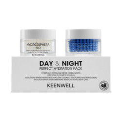 Keenwell Day & Night Perfect Hydration Pack Dienas un nakts mitrinoši sejas krēmi 2x50ml
