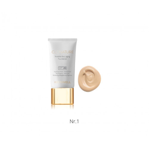 Keenwell Clonature Invisible Anti-Aging Foundation Daudzfunkcionāla grima bāze No. 5