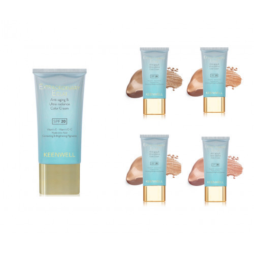Keenwell Extraordinary Eclat Anti-aging Color Cream EE korektora krēms ar krāsu 40ml