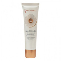 Keenwell Sun Attitude CC Multi-Protective Cream Aizsargājošs CC krēms sejai ar toni, SPF50 60ml