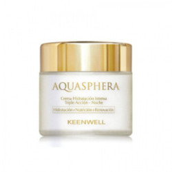 Keenwell Aquasphera Crema Hidratacion Intensa Nocha Trīskāršas iedarbības intensīvi mitrinošs nakts krēms 80ml