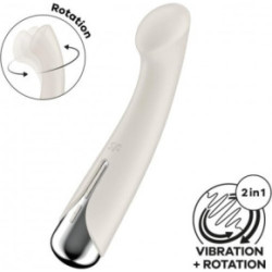 Satisfyer Spinning G-Spot 1 G-punkta vibrators White