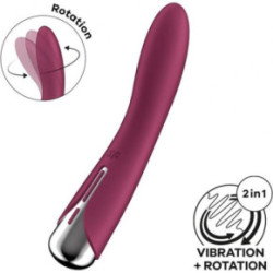 Satisfyer Spinning Vibe 1 Rotējošs G-punkta vibrators Purple