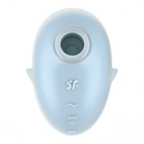 Satisfyer Cutie Ghost Double Air Pulse Vibrator Klitora stimulators Blue