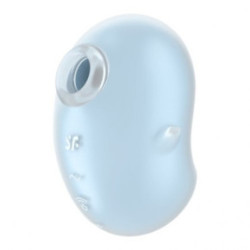 Satisfyer Cutie Ghost Double Air Pulse Vibrator Klitora stimulators Blue