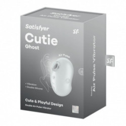 Satisfyer Cutie Ghost Double Air Pulse Vibrator Klitora stimulators Blue