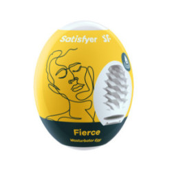 Satisfyer Masturbator Egg - Fierce Vienreizlietojamais masturbators 1 gab.