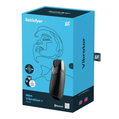 Satisfyer Men Vibration+ Vibrējošs masturbators 1 gab.