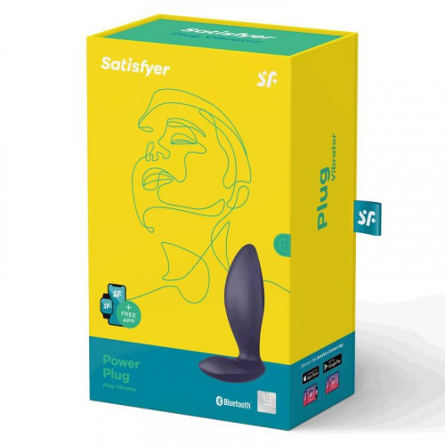 Satisfyer Power Plug Anal Vibrator Anālais vibrators 1 gab.