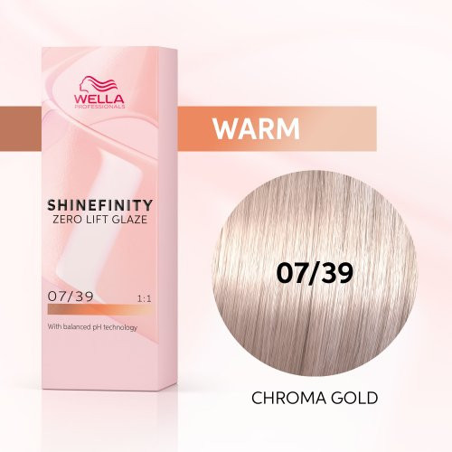 Wella Professionals Shinefinity Zero Lift Glaze Demi-Permanent Gela matu krāsa 60ml