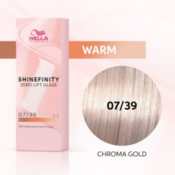 Wella Professionals Shinefinity Zero Lift Glaze Demi-Permanent Gela matu krāsa 60ml
